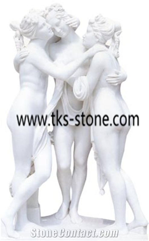 China Grey Granite Sculptures & Statues,Religious Statues,Angel Sculptures