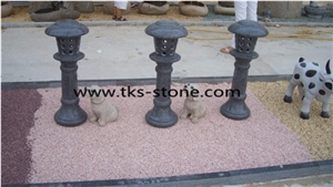 China Grey Marble European Style Garden Lanterns,Lamp, Lanterns, Lanterns Supplier,Exterior Lamps, Sculpture Grey Marble Garden Lanterns