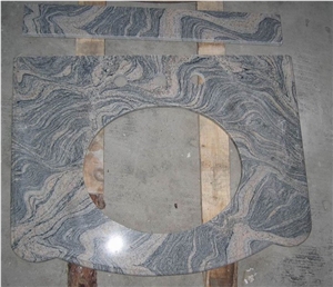 China Juparana Granite Vanity Tops, Multicolor Granite Vanity Tops