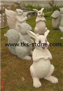 China Multicolor Granite Duck Sculpture & Statutes,Animal Sculptures,Garden Sculptures,Carvings