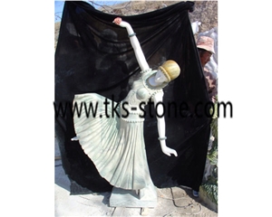 China Multicolor Marble Women Sculptures&Statues,Marble Sculptures,Human Sculptures,Western Women Statues,Handcarved Sculptures