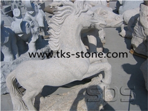 China Red Granite Horse Sculpture,Yellow Granite Sculpture,Animal Sculptures,Statues