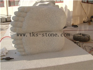 China White Granite Reclining Buddha/Huge Buddha Sculptures/Beita
