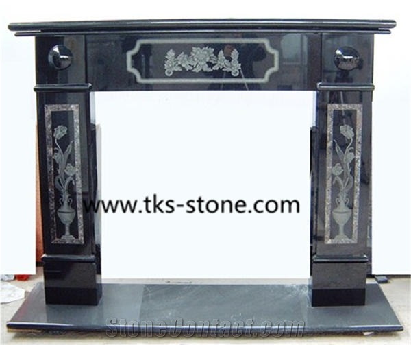 China White Marble Fireplace Mantel,Modern Fireplace Mantel,Flower Handcarved Stone Fireplace Mantel,High Quality Indoor Natural White Marble Fireplace Hot Sale,Cheapest Marble Fireplace in Stock