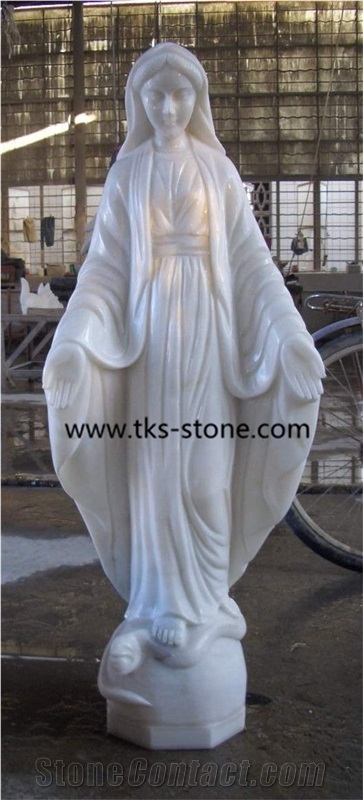 Chins Beige Granite Mermaid Sculpture,Garden Sculptures & Statues