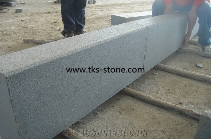 Flamed G654,Padang Dark,Sesame Black,China Impala,China Dark Grey Granite Kerbstone,Curbstone