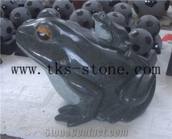 Frog Carving/Toad Bufonid Sculptures/Animal Sculptures