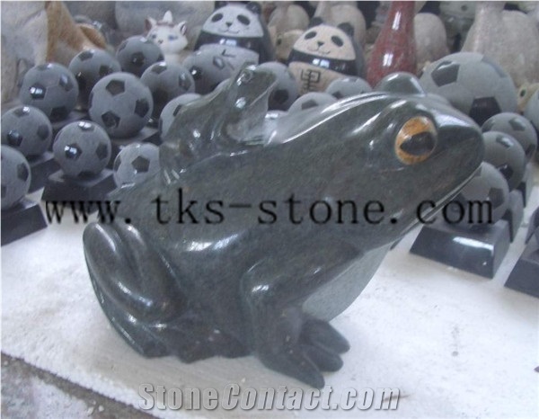 Frog Carving/Toad Bufonid Sculptures/Animal Sculptures