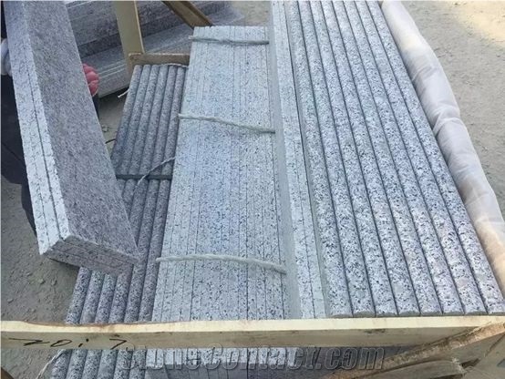 G383 Pearl Flower Polished Granite Stairs&Steps,Pearl Blossom Of Zhaoyuan,Zhaoyuan Zhenzhu Hua Granite