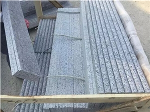 G383 Pearl Flower Polished Granite Stairs&Steps,Pearl Blossom Of Zhaoyuan,Zhaoyuan Zhenzhu Hua Granite
