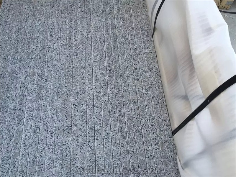 G383 Pearl Flower Polished Granite Stairs&Steps,Pearl Blossom Of Zhaoyuan,Zhaoyuan Zhenzhu Hua Granite