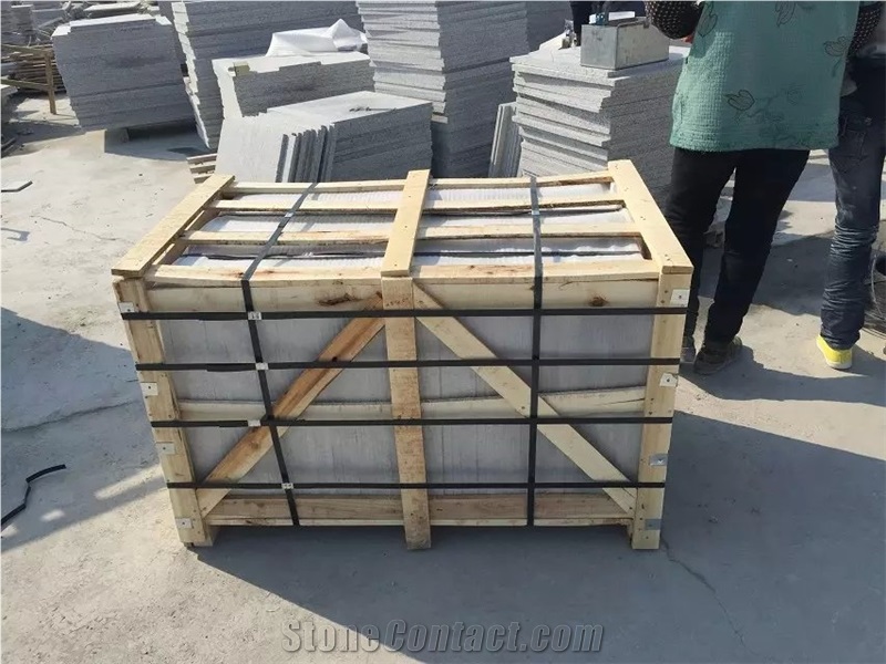 G383 Pearl Flower Polished Granite Stairs&Steps,Pearl Blossom Of Zhaoyuan,Zhaoyuan Zhenzhu Hua Granite