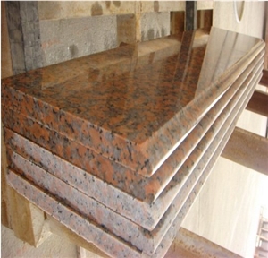 G562,Maple Red,China Red Granite Stair&Steps