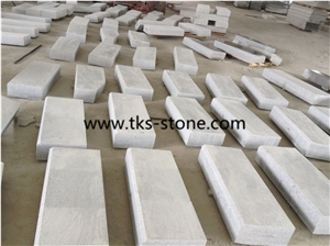 G603 Granite,Grey Granite ,G603 Stairs and Risers,Grey Granite Steps,Monte Bianco Granite,Mountain Grey Granite