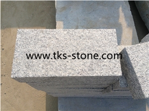 G603 Grey Granite Cubestone Cobble Stone,Top Flamed Other Sides Sawn Cutted Paving Stone,Courtyard Paving Stone