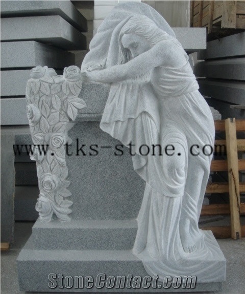 G603 Grey Granite Monument & Tombstone,Jesus,Goddess Headstones,Upright Monuments,Custom Monuments