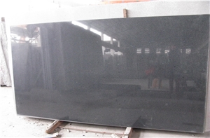 G654 Granite Slabs & Tiles,Padang Dark,Sesame Black,China Impala,Polished Granite Gangsaw Slabs,Big Slabs