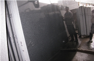 G654 Granite Slabs & Tiles,Padang Dark,Sesame Black,China Impala,Polished Granite Gangsaw Slabs,Big Slabs