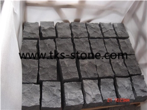 G654,Padang Dark,Sesame Black,China Dark Grey,China Impala Granite Paving Stone,Cube Stone.Cobble Stone