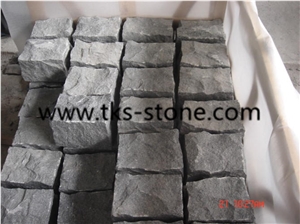 G654,Padang Dark,Sesame Black,China Dark Grey,China Impala Granite Paving Stone,Cube Stone.Cobble Stone