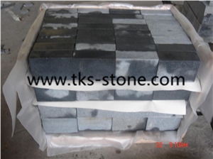 G654,Padang Dark,Sesame Black,China Dark Grey,China Impala Granite Paving Stone,Cube Stone.Cobble Stone