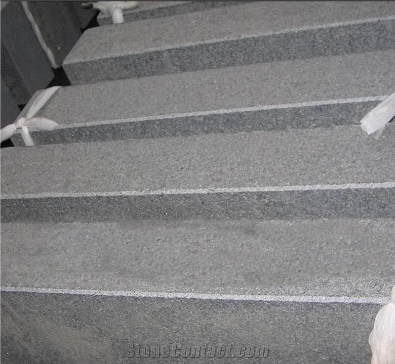 G654/Padang Dark/Sesame Black Granite Kerbstone/Curb Stone