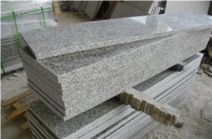G655 Polished Granite Stairs & Steps, China White Granite Stairs & Steps