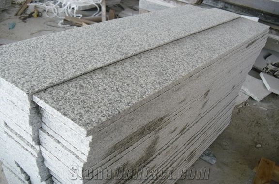 G655 White Granite Stairs & Steps, G655 Flamed Granite Stairs & Steps
