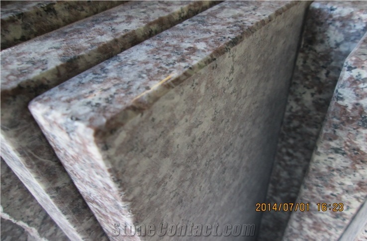 G664,Bainbrook Brown,Granite Kitchen Countertop,Pink Granite Kitchen Worktops