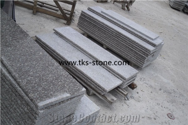 G664 Bainbrook Brown,Loyuan Red Granite,Luo Yuan Violet,Luoyuan Violet,Majestic Mauve,Misty Brown,Purple Pearl,China Ruby Red Granite Stairs&Steps