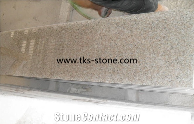 G681,Rose Pink,Sunset Red,China Red Granite Stair&Steps