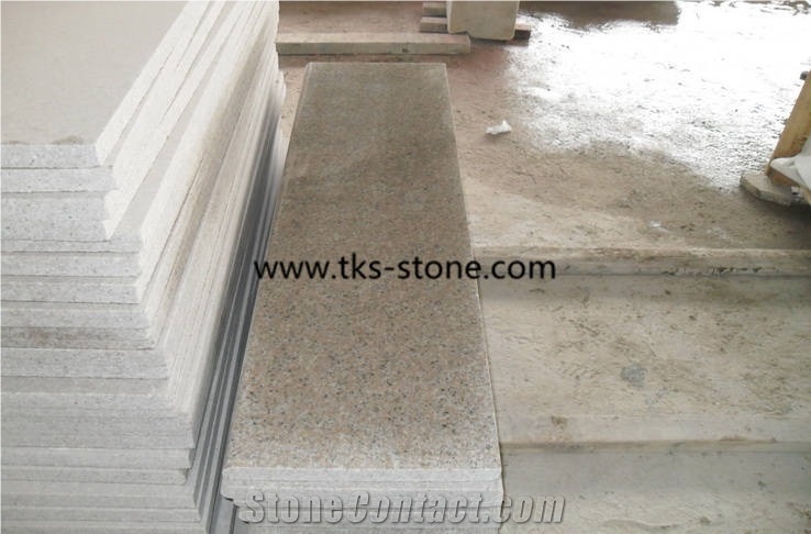 G681,Rose Pink,Sunset Red,China Red Granite Stair&Steps