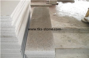G681,Rose Pink,Sunset Red,China Red Granite Stair&Steps