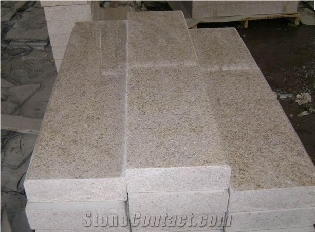 G682,Sunset Gold,Giallo Yellow,Gold Leaf China,Golden Cristal,Golden Crystal,Padang Golden Leaf,Golden Peach,Bush Granite Stairs&Steps