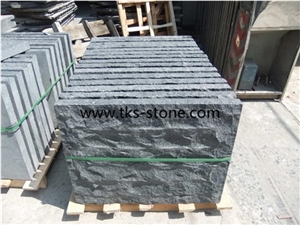G684,Fuding Black,Padang Black,Absolute Black,Pearl Black Granite Mushroom Stone