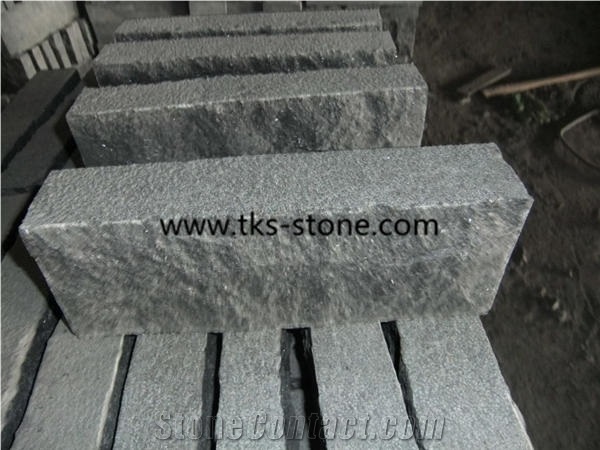 G684,Fuding Black,Padang Black,Absolute Black,Pearl Black Granite Mushroom Stone