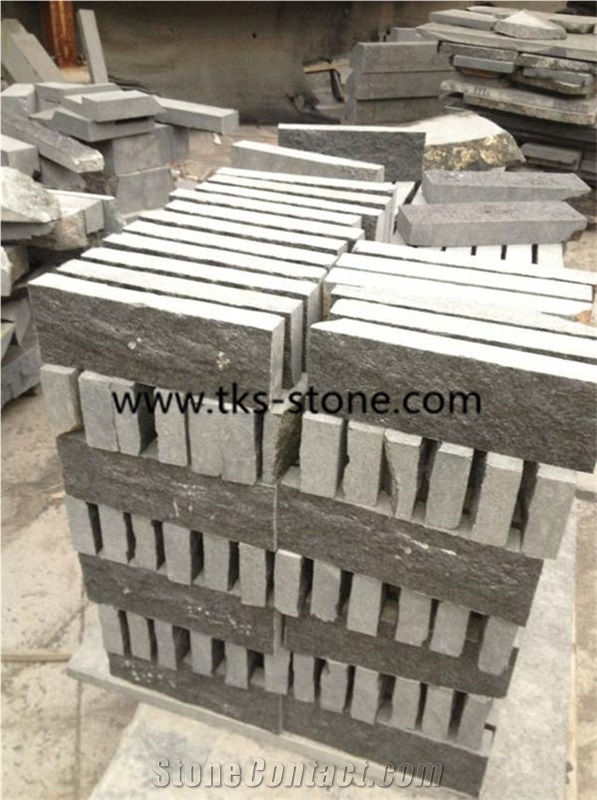 G684,Fuding Black,Padang Black,Absolute Black,Pearl Black Granite Mushroom Stone