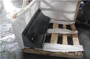 G684,Fuding Black,Pearl Black,Padang Black,Absolute Black Granite Border Stone,Molding & Border