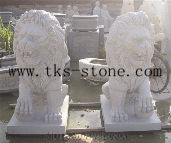 Grey Granite Mythical Creatures Carving/Mythi/Dragon/Animal Sculptures
