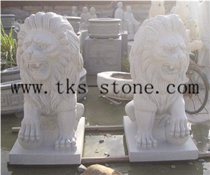 Grey Granite Mythical Creatures Carving/Mythi/Dragon/Animal Sculptures