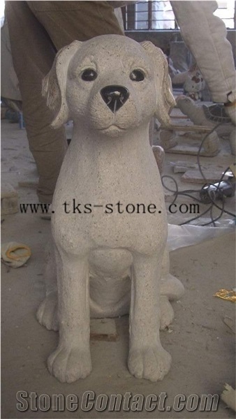 Grey Granite Zodiac Carving/ Chinese Sculptures/Animal Sculptures