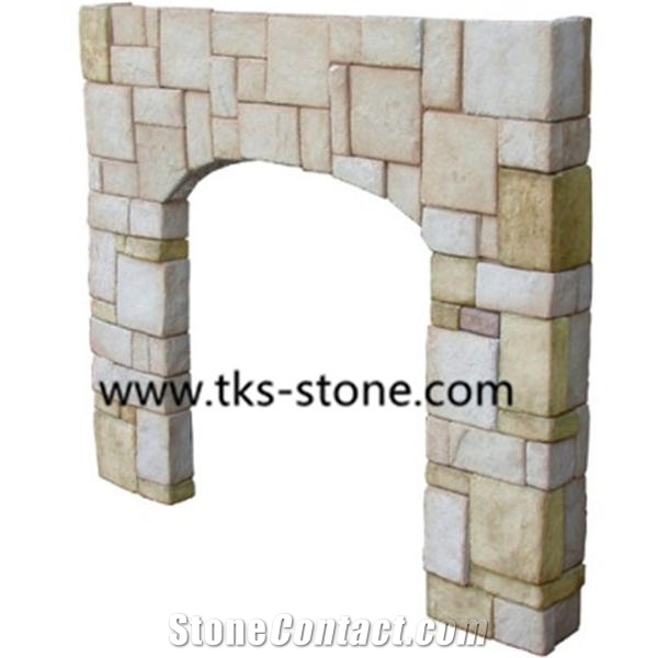 Light Beige Marble Fireplace,Beige Marble Fireplace Mantels,Marble Fireplace,Decorative Hearth & Home Fireplace