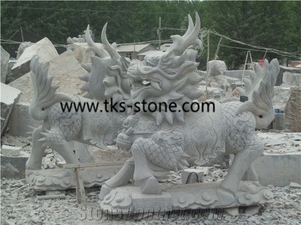 Lion Sculptures& Statues,Blue Marble Lion Statues,Hand Carved White Marble Lion Statue, Animal Sculptures,Garden Stone Lion Statues,Sitting Lion Statues