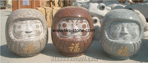 Pink Granite Sculpture&Statues,Animal Sculptures Natural Stone Animal Garden Sculptures,Western Statues