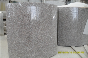 Polished G664,Majestic Mauve,Misty Brown,Purple Pearl,China Ruby Red,Bainbrook Brown,Tea Brown Granite Column Polished G664,Majestic Mauve,Misty Brown,Purple Pearl,China Ruby Red,Bainbrook Brown,Tea Brown Granite Column