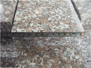 Polished G687,Peach Red,Blossom Red,China Red Granite Stair&Steps