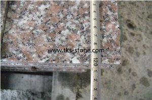 Polished G687,Peach Red,Blossom Red,Granite Stair&Steps