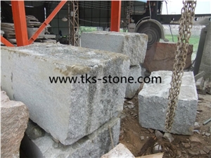 Spray white,Wave white,Sea wave flower granite cobble stone,granite cube stone