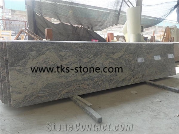 Spray White,Wave White,Sea Wave Flower Granite Kitchen Countertops