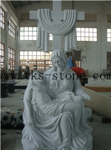 Statue Of Jesus Virgin Mary Sculpture/Mother Of God/human sculptures
